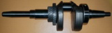 Crankshaft 35см,длинный конус 182F, 188F (GX340, GX390)