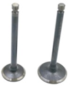 INTAKE AND EXHAUST VALVE<br/>ONE PAIR<br/>FIT FOR: 186F DIESEL